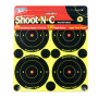 Birchwood Casey Splatter Targets - 48 Shoot-N-C Targets - 3" Bullseye