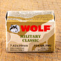 Wolf WPA Military Classic 7.62x39 Ammunition - 1000 Rounds of 124 Grain FMJ