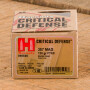 Hornady Critical Defense 357 Magnum Ammunition - 250 Rounds of 125 Grain FTX HP