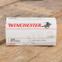 Winchester 45 ACP Ammunition - 500 Rounds of 230 Grain FMJ