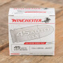 Winchester 45 ACP Ammunition - 200 Rounds of 230 Grain FMJ