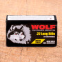 Wolf Match Target 22 LR Ammunition - 500 Rounds of 40 Grain LRN