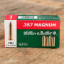 Sellier & Bellot 357 Magnum Ammunition - 1000 Rounds of 158 Grain FMJ