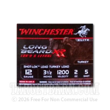 Winchester Long Beard XR 12 Gauge Ammunition - 10 Rounds of 3-1/2" 2 oz. #5 Shot 