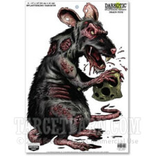 Birchwood Casey Splatter Targets - 8 Darkotic Targets - Drain Pipe