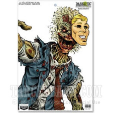 Birchwood Casey Splatter Targets - 8 Darkotic Targets - Fine Print