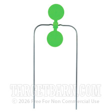 Champion DuraSeal Spinner Target - 1 Green Double Gong Target - 16" x 8" Target - Green
