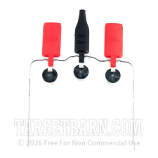 DuraSeal Triple Bottle & Cans Target - Spinning / Self-Healing Target Stand - Black - Champion - 1 Setup