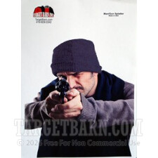 MAN/GUN Splatter - 8 Target Barn Reactive Targets