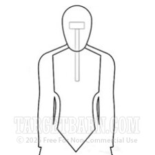 OPOTA-CB - 50 Target Barn Cardboard Targets