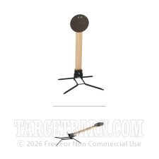 Steel Target With Stand - 10" Round - Handgun