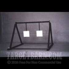 Steel Target - 6 Inch Flipper - Handgun & Rifle