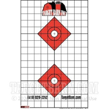 Target Barn Splatter Targets - 50 EZ2C Targets - 5" Diamond