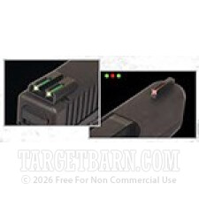Tru-Glo Fiber Optic Sights - Glock 17 - Front & Rear