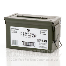 Federal American Eagle 223 Rem Ammunition - 1000 Rounds of 55 Grain FMJ