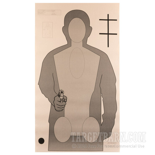 Target Barn Revised OPOTA Training Targets for Sale - Target Barn