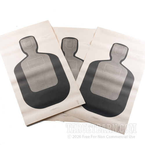TQ-19 NRA / Police Training Silhouette Targets for Sale