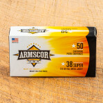 Armscor 38 Super Ammunition - 1000 Rounds of 125 Grain FMJ