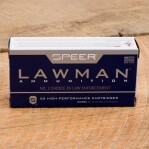Speer Lawman 40 S&W Ammunition - 1000 Rounds of 165 Grain TMJ