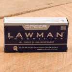 Speer Lawman 40 S&W Ammunition - 50 Rounds of 180 Grain TMJ