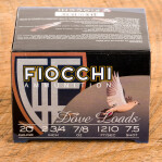 Fiocchi 20 Gauge Ammunition - 250 Rounds of 2-3/4” 7/8 oz #7.5 Shot