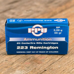 Prvi Partizan 223 Remington Ammunition - 1000 Rounds of 55 Grain SP
