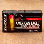 Federal Syntech 45 ACP Ammunition - 50 Rounds of 230 Grain TSJ