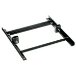 18" Upright Steel Target Stand - Collapsible - Single Target - Flat Black