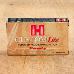Hornady Custom Lite 308 Winchester Ammunition - 20 Rounds of 125 Grain SST