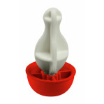 Champion DuraSeal Wobble Target - 8" Ground Target - White and Red