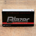 Blazer 40 S&W Ammunition - 1000 Rounds of 165 Grain FMJ