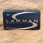 Speer Lawman 9mm Luger Ammunition - 50 Rounds of 124 Grain TMJ