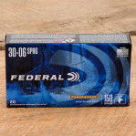 Federal Power-Shok 30-06 Ammunition - 20 Rounds of 150 Grain SP