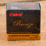 PMC 44 Magnum Ammunition - 500 Rounds of 240 Grain TCSP
