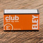 ELEY Club 22 LR Ammunition - 50 Rounds of 40 Grain LRN