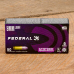 Federal Syntech Training Match 9mm Ammunition - 500 Rounds of 147 Grain Total Synthetic Jacket FN