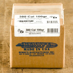.356" Berry's 380 Caliber Bullets - 1000 Qty - 100 gr Plated Round Nose-Hollow Base