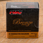 PMC 44 Magnum Ammunition - 500 Rounds of 180 Grain JHP