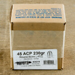 .452" Berry's 45 ACP Bullets - 500 Qty - 230 Grain Plated Round Nose Double Struck