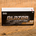 Blazer Brass 10mm Auto Ammunition - 50 Rounds of 180 Grain FMJ