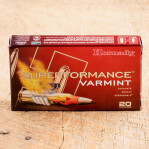Hornady Superformance Varmint 223 Remington Ammunition - 20 Rounds of 35 Grain NTX Polymer Tipped 
