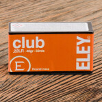 Eley Club 22 LR Ammunition - 500 Rounds of 40 Grain LRN