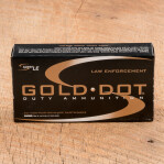 Speer LE Gold Dot 45 ACP Ammunition - 1000 Rounds of 230 Grain JHP