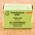 Tela Impex 7.62x39 Ammunition - 1000 Rounds of 124 Grain FMJ