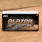 Blazer Brass 40 S&W Ammunition - 50 Rounds of 180 Grain FMJ