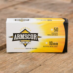 Armscor 10mm Auto Ammunition - 1000 Rounds of 180 Grain FMJ