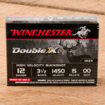 Winchester Supreme 12 Gauge Ammunition - 5 Rounds of 3-1/2" 00 Buckshot
