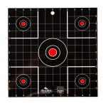 Birchwood Casey Dirty Bird Black Targets - 12 Reactive Targets - 12" Sight-In