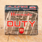 Hornady Critical Duty 357 Sig Ammunition - 20 Rounds of 135 Grain FlexLock JHP
