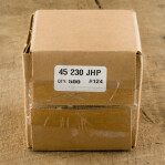 .451" Zero 45 ACP Bullets - 500 Qty - 230 Grain Jacketed Hollow-Point